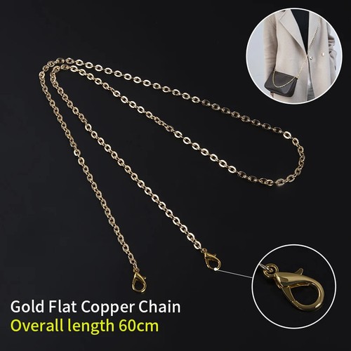 WUTA Bolso Correa para LV Pochette Accesorios Bolsos Perla Bolso de Mano Cadenas Extensión - Imagen 10 de 28