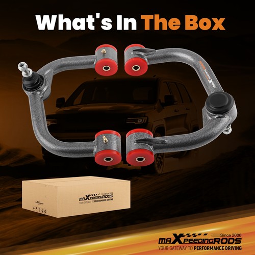Upgraded Front Upper Control Arms 2-4" Leveling Kit for 2004-2023 Ford F150 4WD - Picture 8 of 13