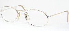 Vintage Flair 208 93 Silver Gold UNIQUE RARE EYEGLASSES FRAME 53-19-135 NOTES 