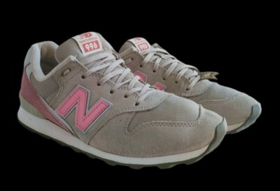 New Balance 996 Trainers Grey/Beige Pink Size UK UK