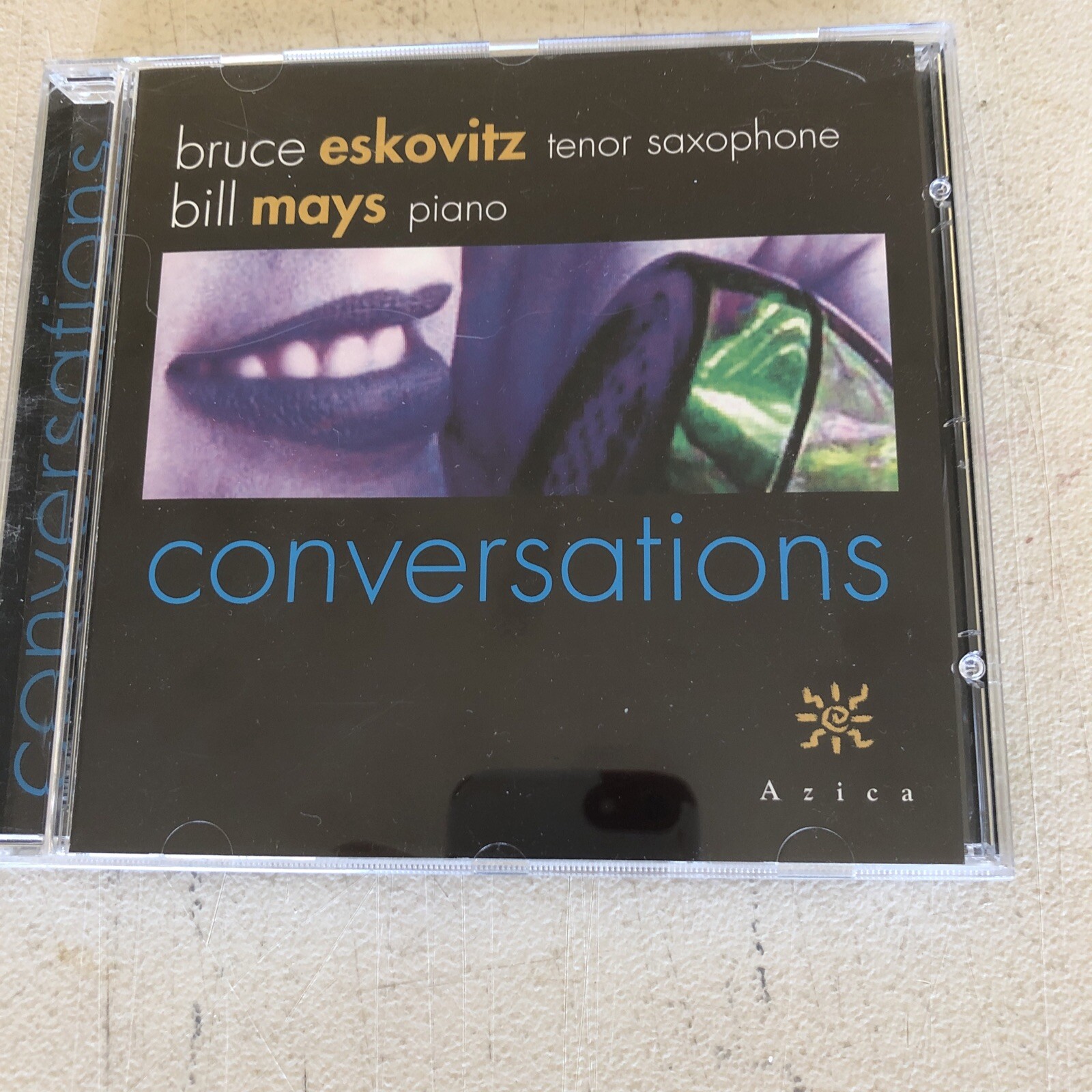 CONVERSATIONS. BRUCE ESKOVITZ,BILL MAYS, CD 2001.Signed by Both.