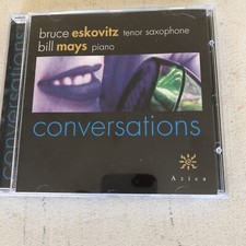 CONVERSATIONS. BRUCE ESKOVITZ,BILL MAYS, CD 2001.Signed by Both.