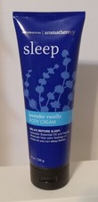 Bath  Body Works Aromatherapy SLEEP LAVENDER VANILLA Body Cream 8oz Tube NEW 