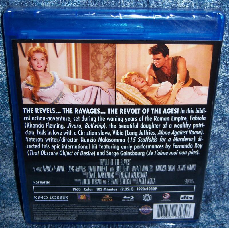 その他 The Revolt of the Slaves [Blu-ray] The Revolt of the Slaves (Blu-ray, 1960) for sale online | eBay
