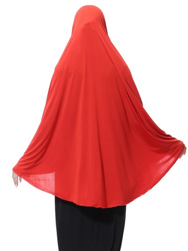 Ramadan Hijab Women Overhead Khimar Turban Prayer Scarf Shawl Muslim Niqab Burqa - Picture 92 of 95