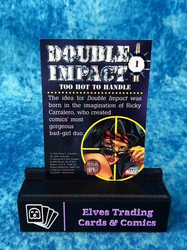 Double Impact Chromium SINGLE Non-Sport Trading by Comic Images 1996 - Bild 6 von 168