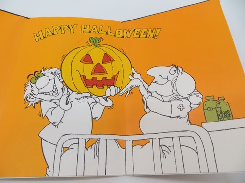 Vintage Halloween Grußkarte 70er Jahre American Greetings Trifold Jack-O-Lantern - Bild 9 von 11
