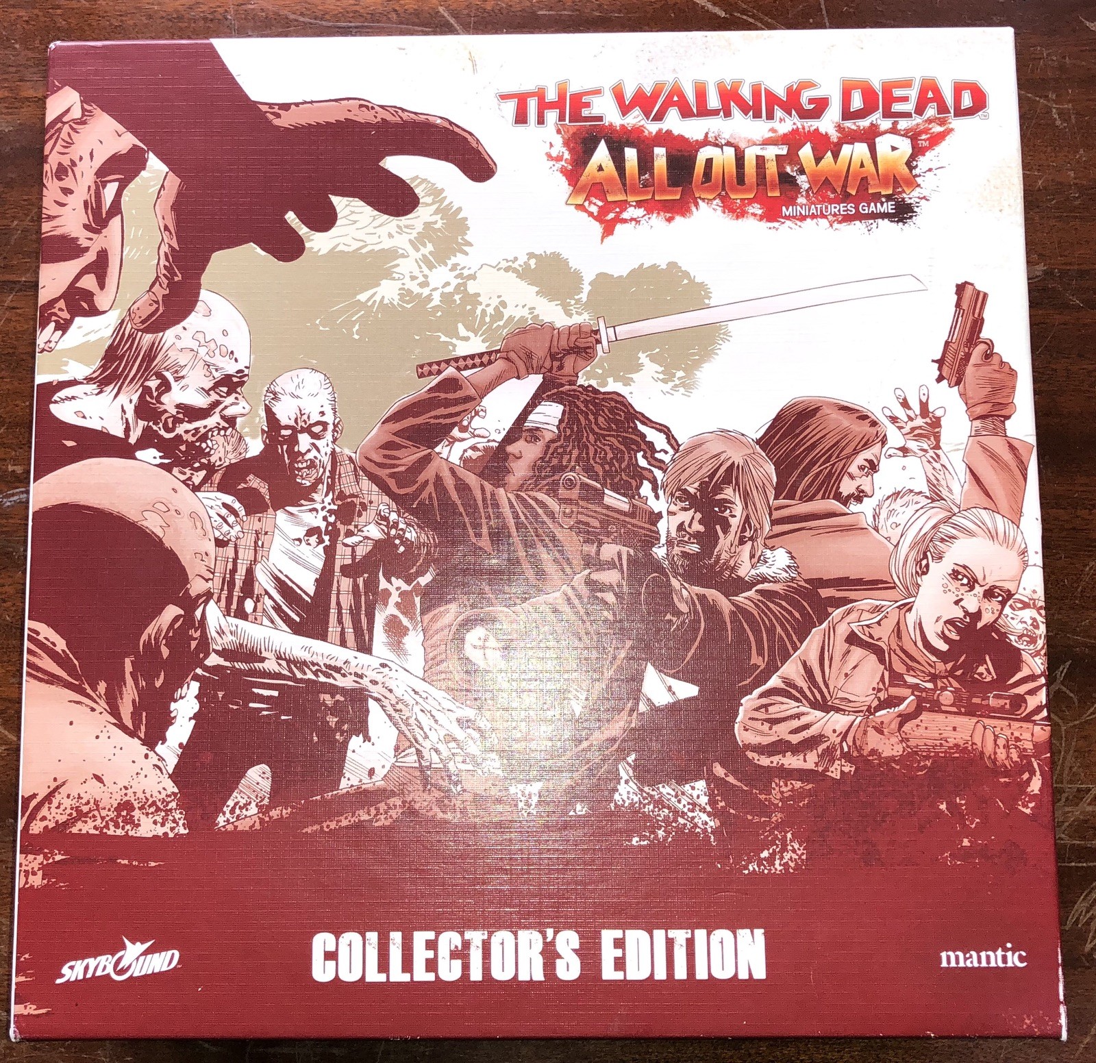 The Walking Dead All Out War Miniatures Game-pédale de démarrage (pro painted) The Walking Dead All Out War Miniatures Game-pédale de démarrage (pro painted)