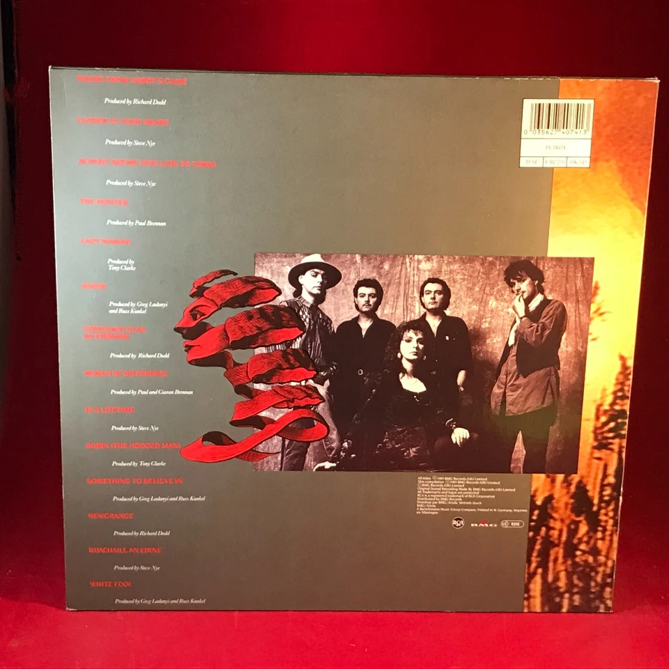 CLANNAD Pastpresent 1989 German Vinyl LP + INNER Best of Past Present ENYA RCA - Image 2 of 4