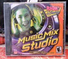 Disney's Disney New & Sealed RADIO DISNEY MUSIC MIX STUDIO CD ROM LOOK