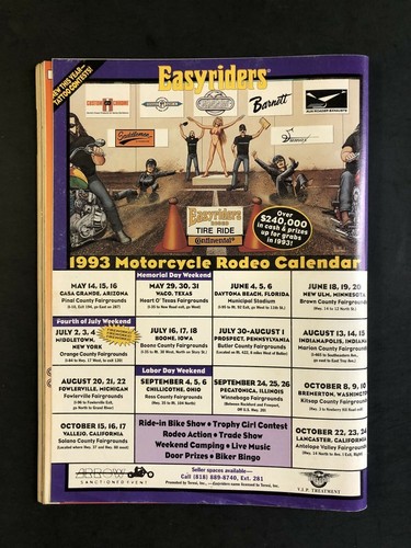 Easyriders Magazine September 1993 - Picture 2 of 2