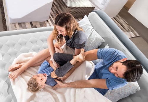 Materasso matrimoniale gonfiabile con Testiera Intex 64448 Ultra Plush - Foto 6 di 12