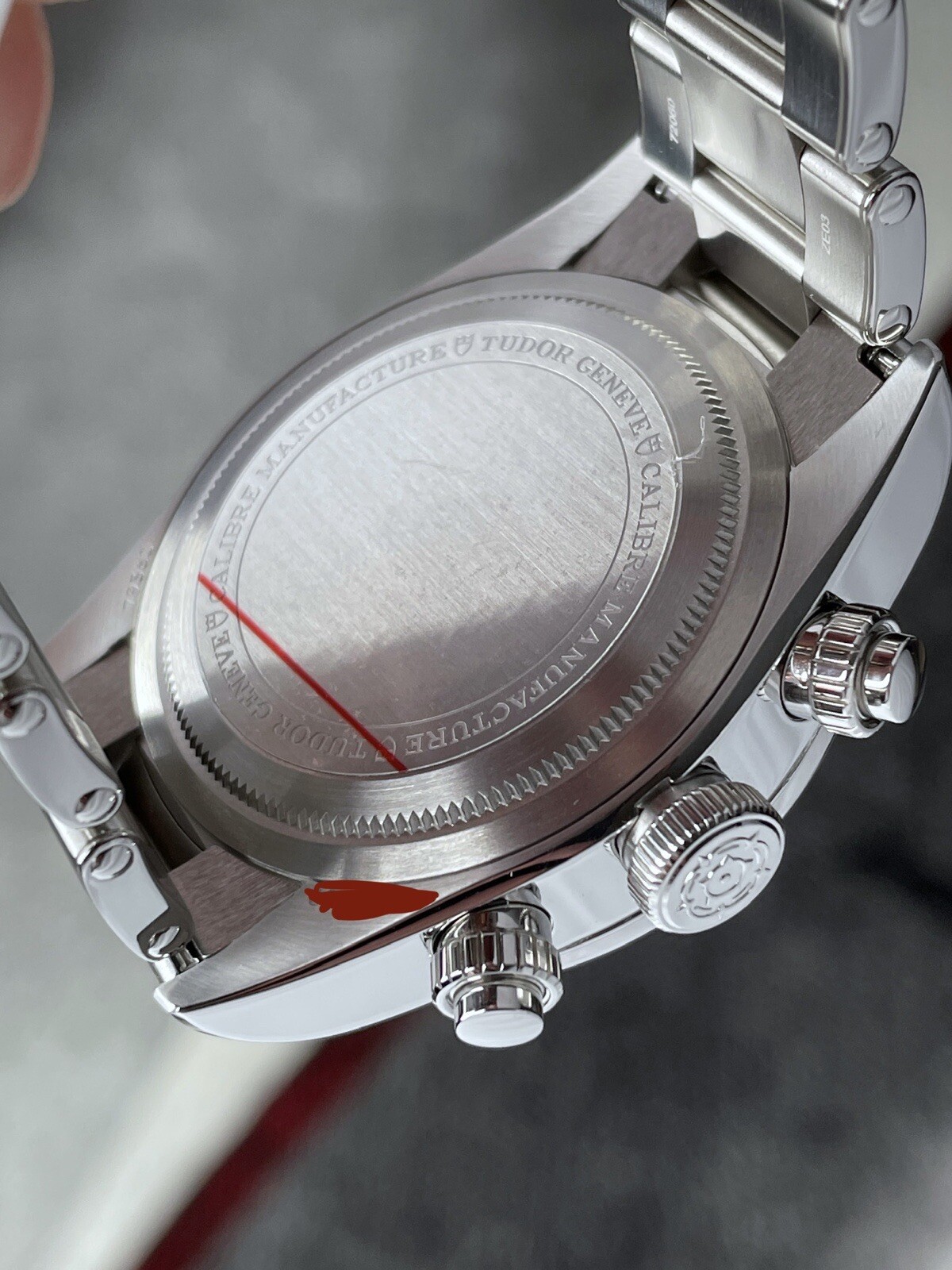 Tudor Black Bay Chronograph Inverted Panda Dial Stainless Steel Men's 41mm Watch image