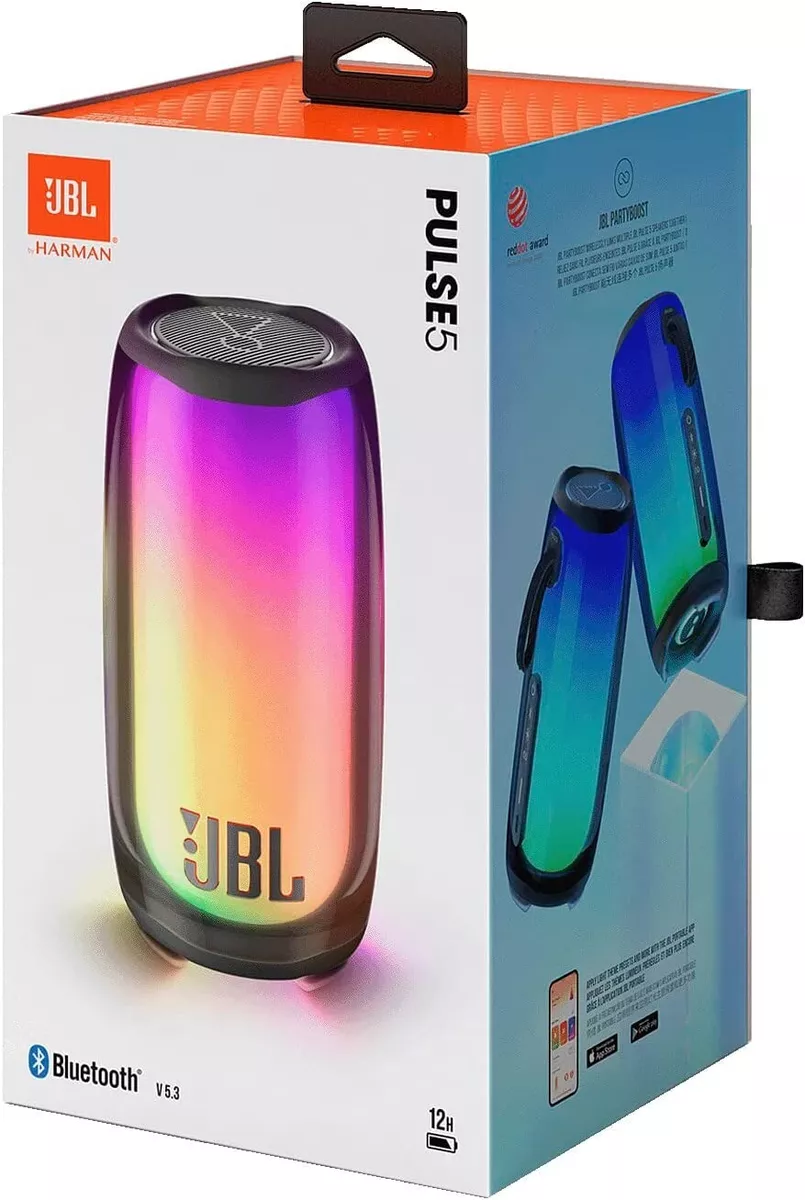 JBL Pulse 5 Bluetooth USB C Charging IP67 Dustproof Waterproof LED | eBay