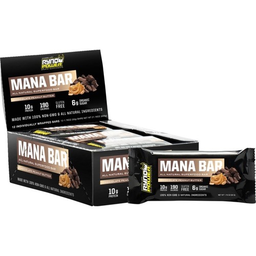 RYNO POWER Mana Protein Bar 12 #MANACAD