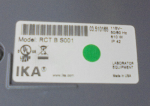 IKA RCT B S001 Magnetic Stirrer Hot Plate - Picture 3 of 7