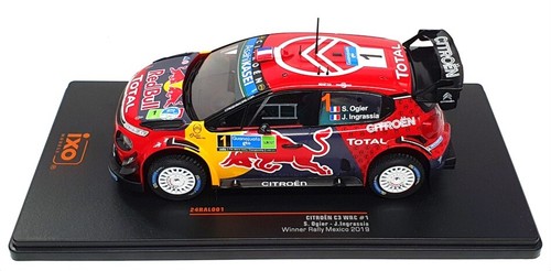 Ixo 1/24 Scale 24RAL001 - Citroen C3 WRC #1 Winner Rally Mexico 2019 - Picture 4 of 5
