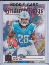 JAHMYR GIBBS ROOKIE CARD 2023 Donruss GRIDIRON KINGS RC Detroit Lions Football