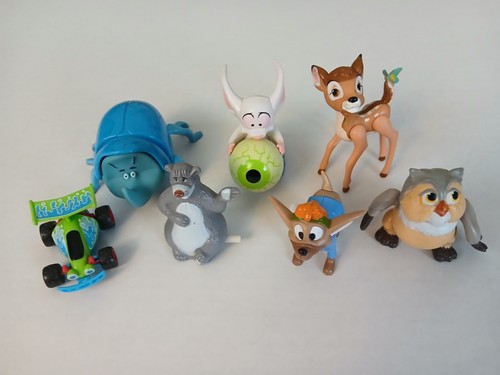 Mixed Lot Of Vintage Disney PVC Toys Figures -Burger King - McDonald's  - Picture 1 of 8