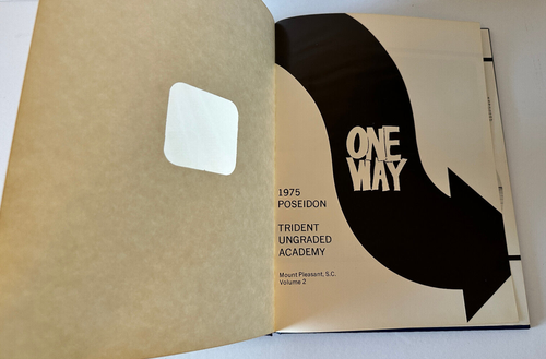 1975 Trident Ungraded Academy Poseidon Mount Pleasant South Carolina Yearbook - Picture 3 of 4