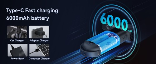 WOLFBOX Jet Dry Mini Blower 150,000 RPM Portable Air Blower Super Jet Fan Turbo - Afbeelding 16 van 17