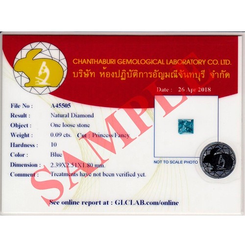 GLC Chanthaburi Gemological Laboratory Brief Report With Photo x10 (service) - Picture 3 of 16