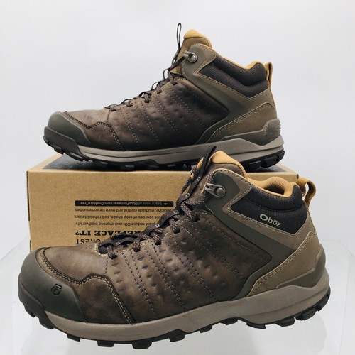 Oboz - Sypes Mid B- Dry - Cedar Brown - Men’s Hiking Shoes Size 9.5 EE Wide - Picture 6 of 18