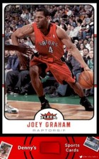 2006 Fleer #184 Joey Graham Toronto Raptors Basketball Card