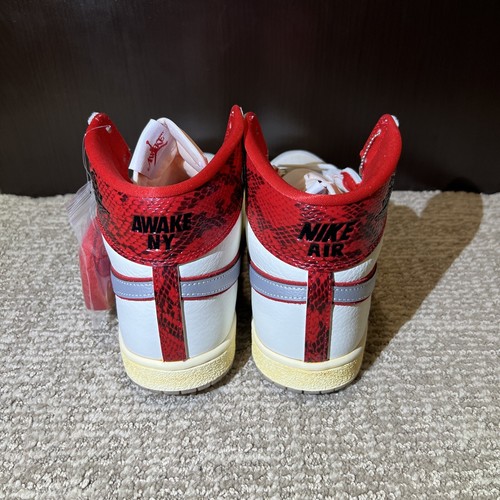 Size 10 - Awake NY x Jordan Air Ship PE SP University Red NEW DEADSTOCK UNWORN - Picture 6 of 11