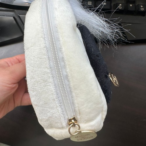 Linda bolsa de maquillaje Pochacco estuche de cosméticos bolsa de almacenamiento de lápiz labial suave de viaje - Imagen 3 de 4