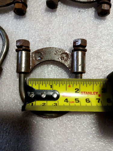 NOS Ford Mercury Exhaust Clamps A9AA-5A231-A Original Box Of 4 OEM Mustang Bird - Picture 3 of 5
