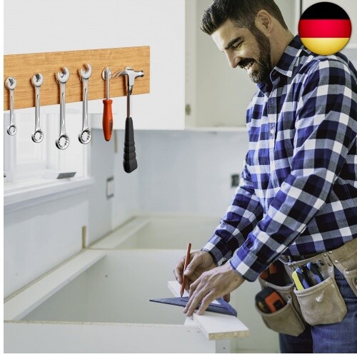 Gvolatee 6 Stück Neodym Magnete Extra Stark Haltekraft 25 KG Kraft 32 X 5 mm, - Bild 3 von 7