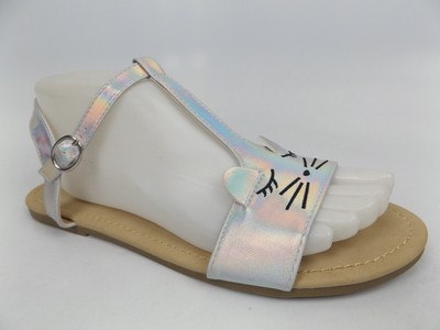childrens white sandals