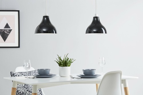 Modern Ceiling Pendant Light Shade Lampshade Easy Fit Modern Contemporary Gloss - Picture 6 of 72