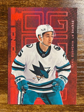 2023-24 Upper Deck Series 2 Fluorescence Red #F-24 Danil Gushchin (RC)