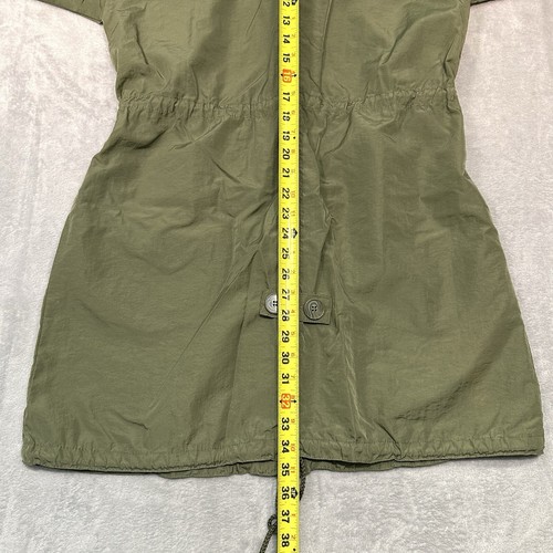 ROCKS & INDIGO Women’s S Safari Utility Cargo Jacket Embroidered Army Green BOHO - Picture 17 of 20