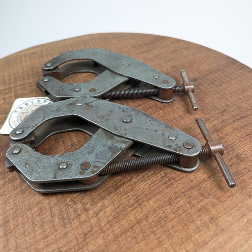 2x Kant Twist 4-1/2" Deep Clamp №4-1/2D Welding Machinist Toolmaker USA Made!233 - Picture 7 of 9