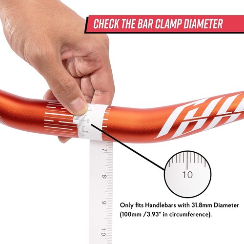 Featherweight 135g MTB/BMX Bike Stem - CNC Machined Custom Handlebar Height - Picture 6 of 11