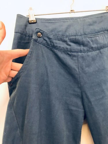 FOOL Clothing Blue Cotton Straight Leg Jeans / Pants Ladies Size 8 Good Pre-love - Picture 3 of 10