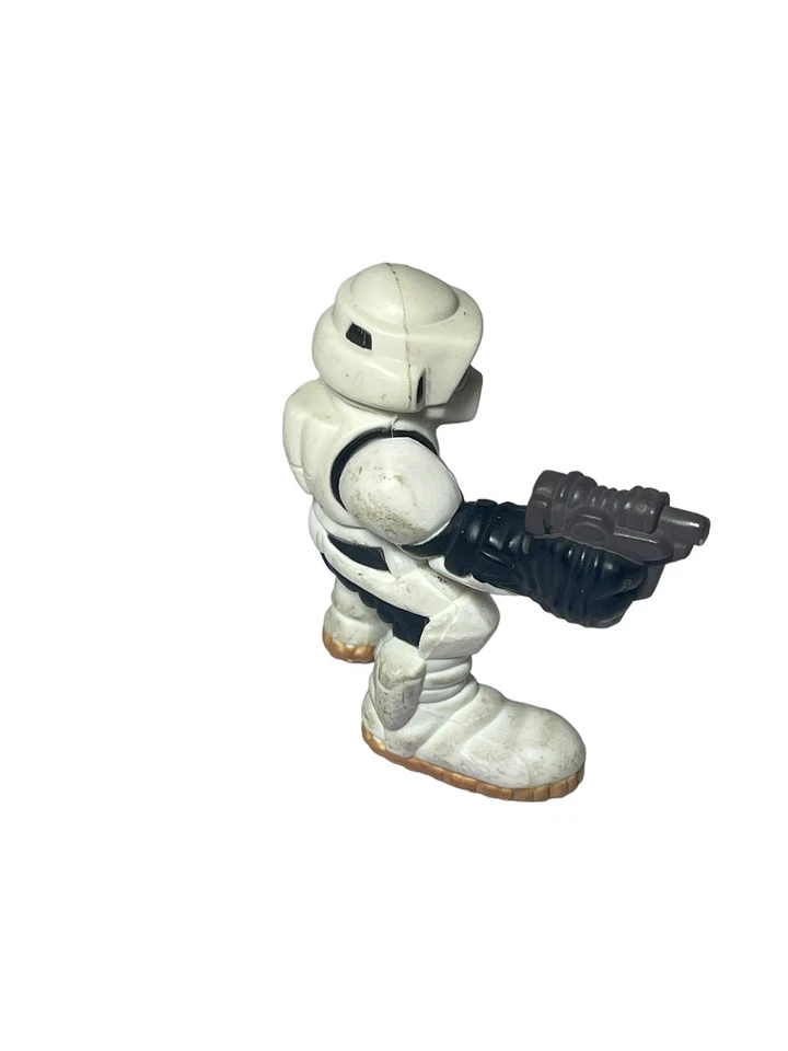 Figura Biker Scout Trooper 2001 Star Wars LFL Hasbro Playskool Galactic Heroes A Foto 3 de 4