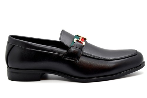 Mens Slip On Formal Casual Smart Loafers Italian Office Dress Wedding Work Shoes - Picture 8 of 19