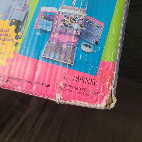 Barbie Jam'n Glam Concert Stage Tour Bus 2001 Mattel nuovo spedizione gratuita - Foto 4 di 16