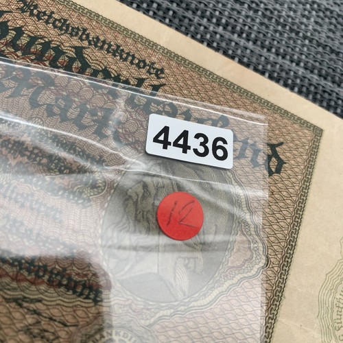 Germany 1/2 Million Mark Banknote German Currency Post WW1 Paper Money BERLIN - Picture 5 of 5