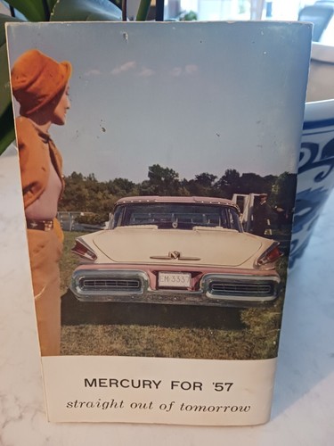 1957 Ford Mercury Owners Manual User Guide Reference Operator Book,Glove Box - Picture 8 of 10