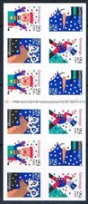Etats unis 1993 Sn N°2802a Mnh**  Christmas 1993 Strip of 12