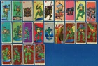 Teenage Mutant Ninja Turtles Chewing Bubble Gum Stickers set 22 pcs