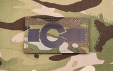 Colorado State Flag Infrared Multicam Call Sign Patch IR CO Centennial State