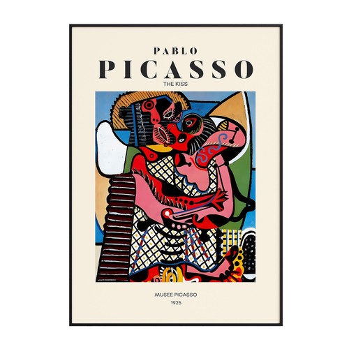 Picasso - The Kiss 1925 Wall Art Print - Picture 1 of 4
