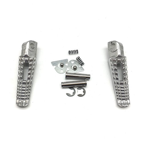 Silver Passenger Rear Foot Pegs Bracket For Suzuki GSXR600 GSX-R750 2008-2010 K8 - Picture 6 of 7