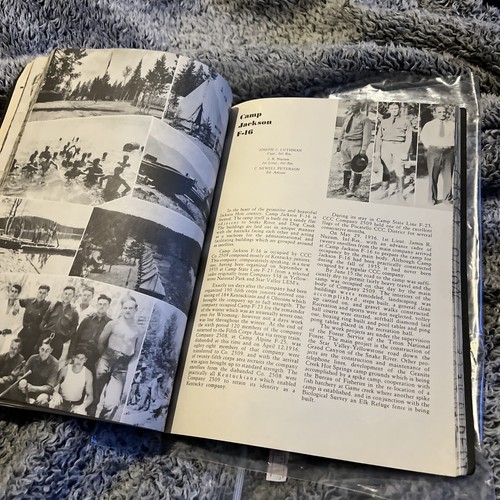 1936 Pocatello Idaho CCC Civilian Conservation Corps Yellowstone National Park - Picture 23 of 24